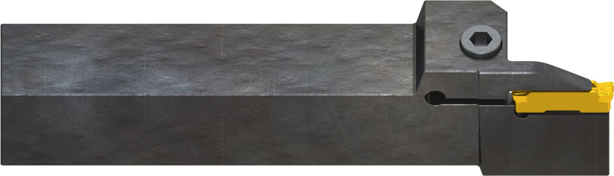 PRAMET Planeinstech-Werkzeug GL3-S2525MFL-12-R035027 für GL-Wendeschneidplatten, Linkslauf, 12 mm Einstechtiefe