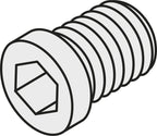 Hohlschraube ISO DVT 0332 f. Unterlegscheibe Bruttogewicht 0,6g