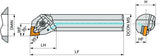 PRAMET Bohrstange ISO A25T-DCLNL 12 D.25mm Linkslauf für 80° Rhombus Wendeschneidplatten