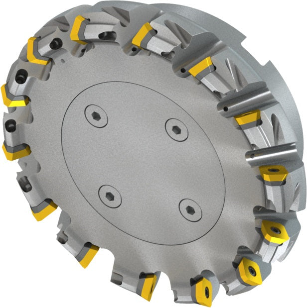 PRAMET Planfräser ISO 32N3R045B25-SSD13F-C, D.25mm Schaft, Schneid-D.44,9mm