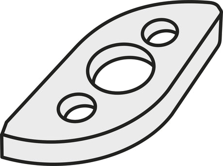 PRAMET HM Unterlegscheibe ISO SZN 400322 – Ersatzteil für Abstechwerkzeuge