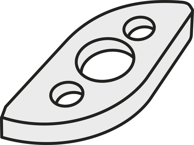 PRAMET HM Unterlegscheibe ISO SZN 400322 – Ersatzteil für Abstechwerkzeuge