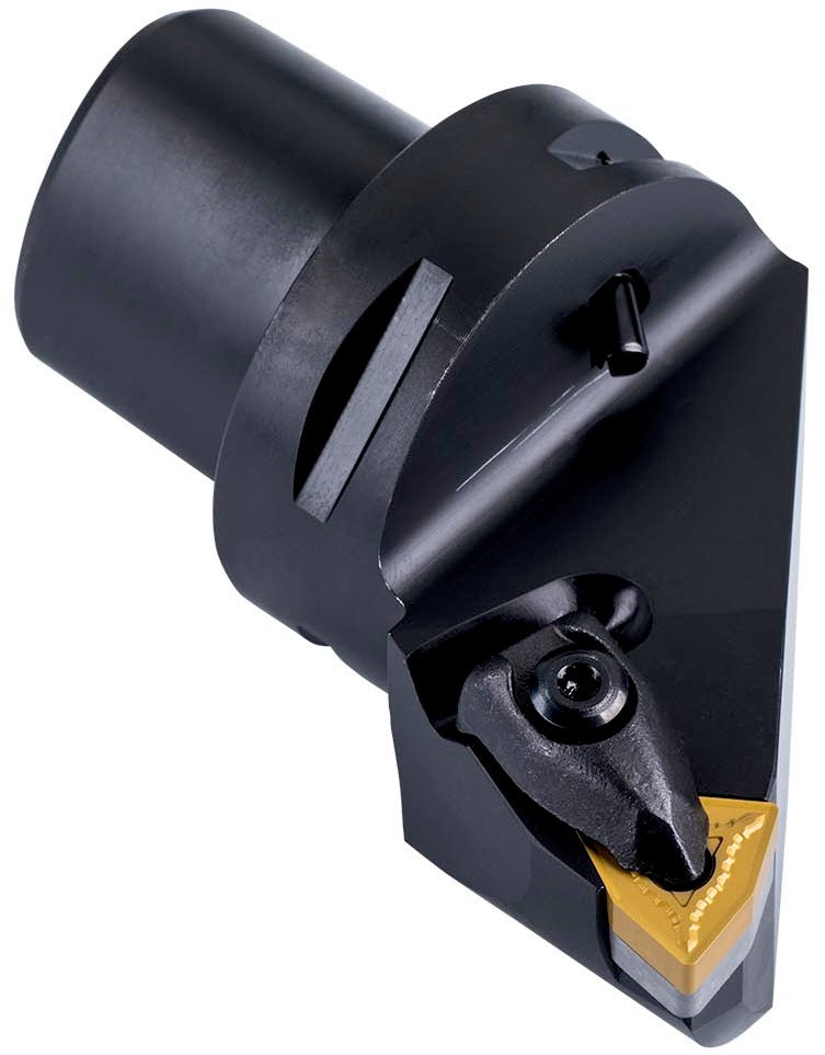 PRAMET Klemmhalter ISO C4-DWLNL-27050-08 mit Polygonkupplung, 40 mm, Linkslauf