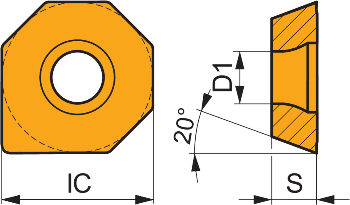 PRAMET Fräswendeschneidplatte XEHT 0604AESR:M8310 PVD-beschichtet