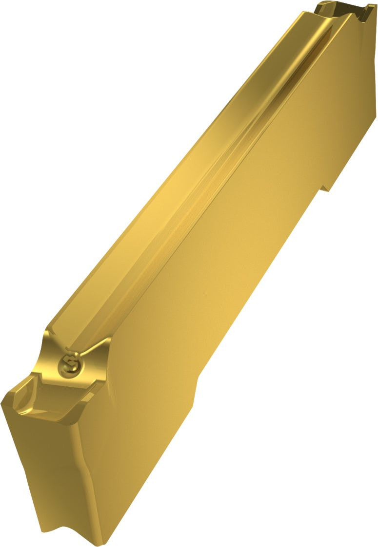 PRAMET Wendeschneidplatte GL2-D200M02-PR:G8330 2mm PVD-beschichtet Gold