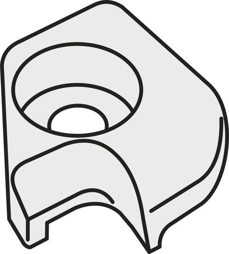 PRAMET Ersatzteil ISO 1121 für Abstechwerkzeuge – Präzisionsteil 55,7g