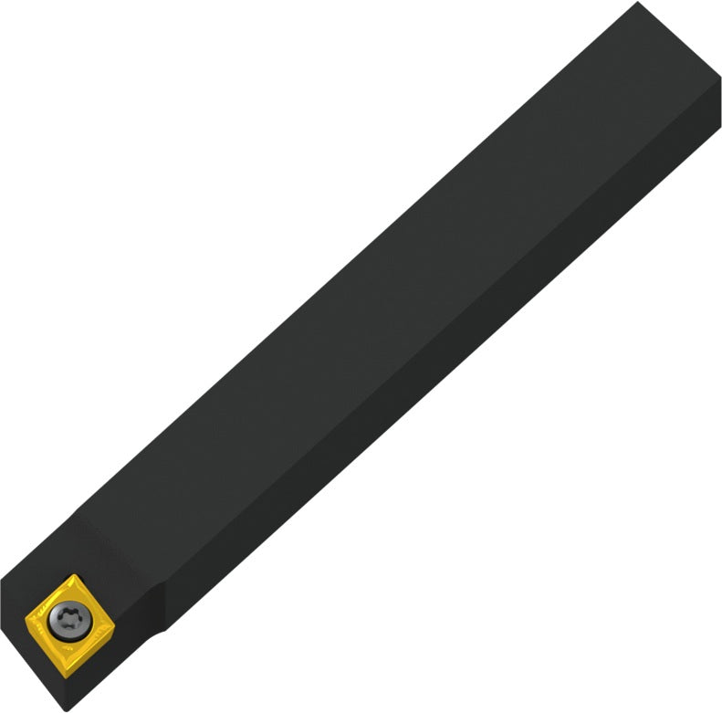 PRAMET Drehwerkzeughalter ISO SCACL 0808 D 06 Linkslauf – Schraubklemmung für 80° Rhombus-Wendeplatten