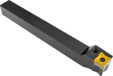 PRAMET Scarfing-Werkzeugaufnahme ISO PXFNL 2525 R 15 – Linkslauf, 200 mm, für SNMX 15
