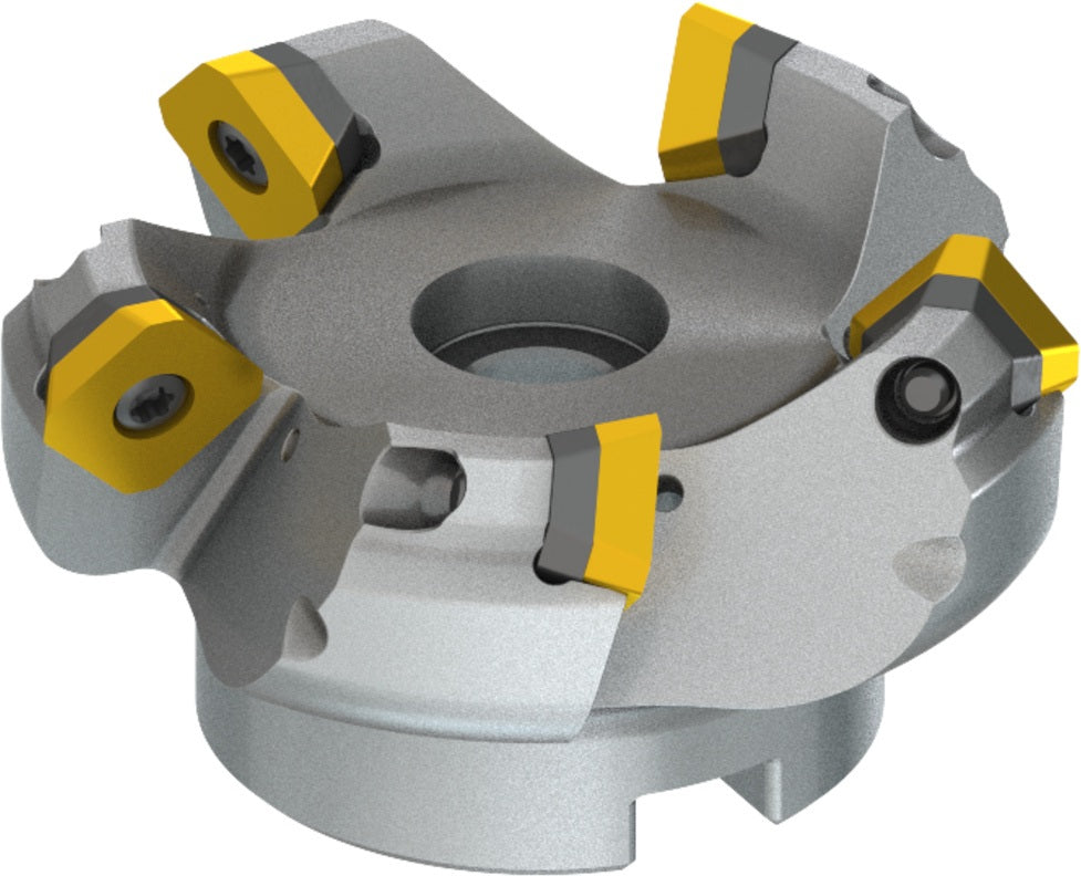 PRAMET Planfräser ISO 32N3R045B25-SSD13F-C, D.25mm Schaft, Schneid-D.44,9mm