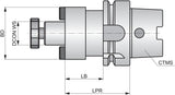PRAMET Messerkopfaufnahme ISO HSK.63A-FMH1.22.050 D.22mm – HSK-A-FMH1 Fräserdesign