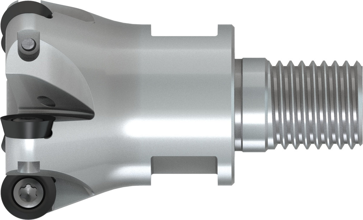 PRAMET Kopier-Planfräser ISO 42A05R-SMORD10-CF D.16mm mit Wendeplatte, Schneid-D.42mm