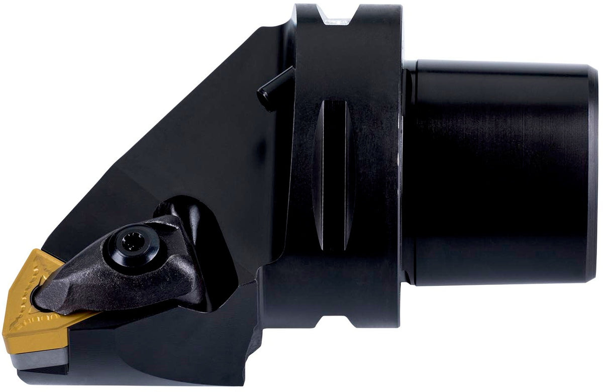 PRAMET Klemmhalter ISO C4-DWLNL-27050-08 mit Polygonkupplung, 40 mm, Linkslauf