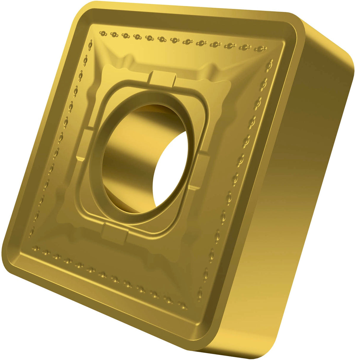 Dormer Pramet Drehwendeschneidplatte ISO SNMM 120408E-NR2:T8430, viereckig, PVD-beschichtet