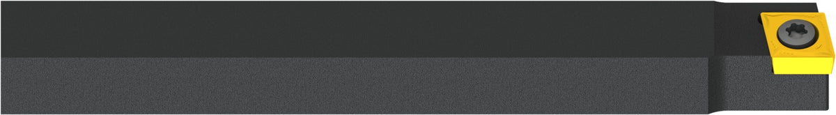 PRAMET Drehwerkzeughalter ISO SCACL 0808 D 06 Linkslauf – Schraubklemmung für 80° Rhombus-Wendeplatten