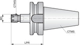PRAMET ER Mini-Spannzangenfutter BT.40ADB-CCM.ER16.100, 10mm – Präzise Werkzeugaufnahme