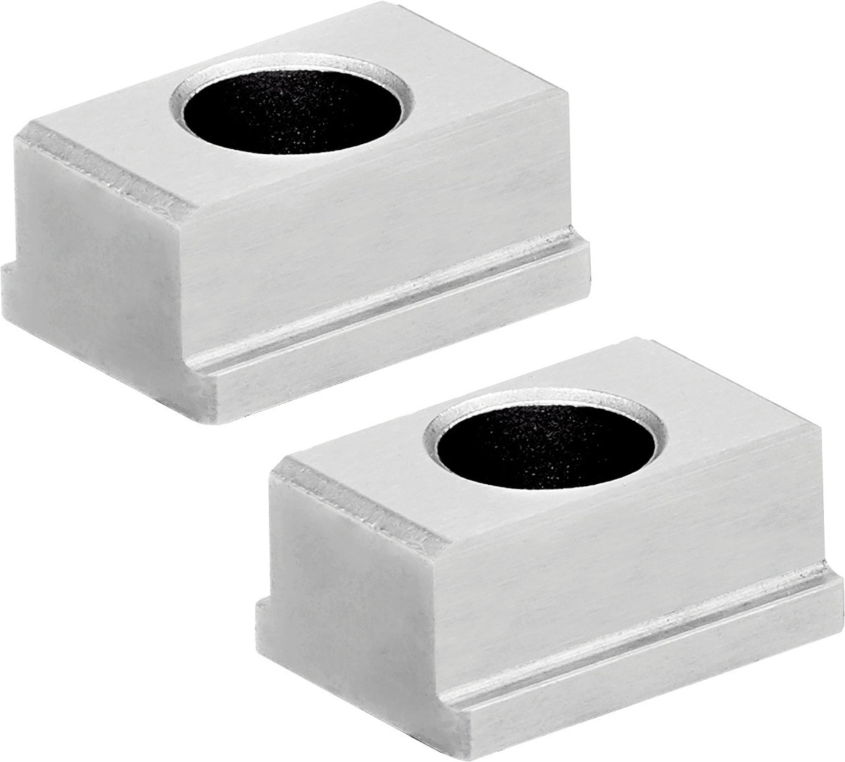 PRAMET Klemmbacke ISO PS.16-12 – Spannbacke mit 6 mm Bohrungsdurchmesser für Schraubstock