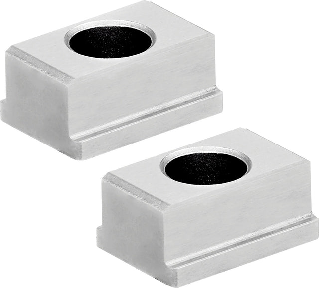 PRAMET Klemmbacke ISO PS.16-12 – Spannbacke mit 6 mm Bohrungsdurchmesser für Schraubstock