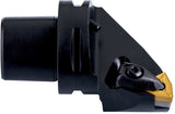 PRAMET Klemmhalter ISO C4-DWLNL-27050-08 mit Polygonkupplung, 40 mm, Linkslauf