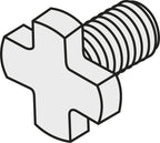 Kreuzschlitz-Senkkopfschraube ISO KS 04 Bruttogewicht 8,7g