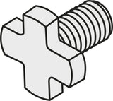 PRAMET Ersatzteil ISO 1121 für Abstechwerkzeuge – Präzisionsteil 55,7g
