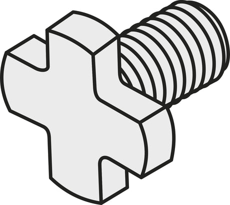 PRAMET Ersatzteil ISO 1121 für Abstechwerkzeuge – Präzisionsteil 55,7g