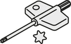 Torx-Schlüssel ISO DMD 1650 Bruttogewicht 2,2g