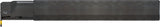 PRAMET Innen-Einstechhalter GL2-A25QGL-06-32, Linkslauf, Ø25 mm, Einstechtiefe 6 mm