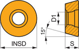 PRAMET Fräswendeschneidplatte RDMX 12T3MOT M8310 PVD beschichtet