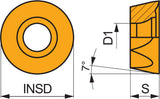 PRAMET Fräswendeschneidplatte RCMT 10T3 PVD-beschichtet M6330 – 10 Stück