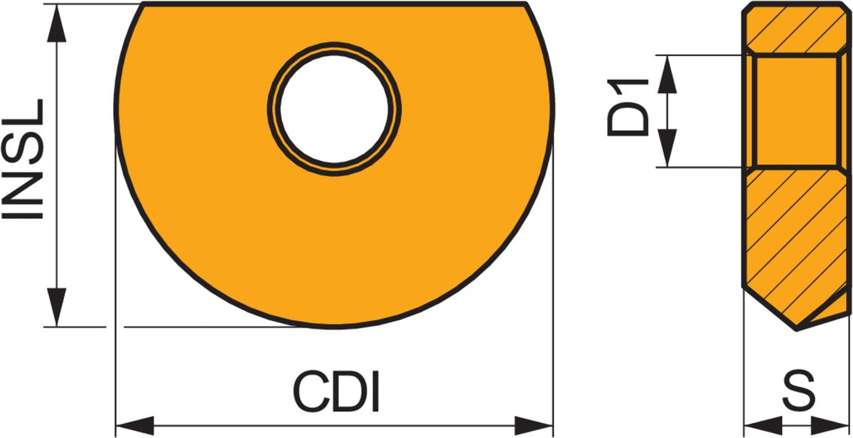 PRAMET Fräswendeschneidplatte PPH 0800-CL1 PVD-beschichtet 10 Stk.