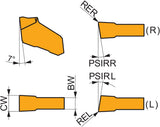 PRAMET Drehwendeschneidplatte LFMX 2.0-.16SL12M2 T8330 PVD-beschichtet