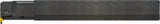 PRAMET Innen-Einstechhalter GL2-A25QGL-06-32, Linkslauf, Ø25 mm, Einstechtiefe 6 mm