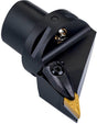 PRAMET Klemmhalter ISO C4-DVJNL-27062-16 mit Polygonkupplung, Linkslauf, 40 mm