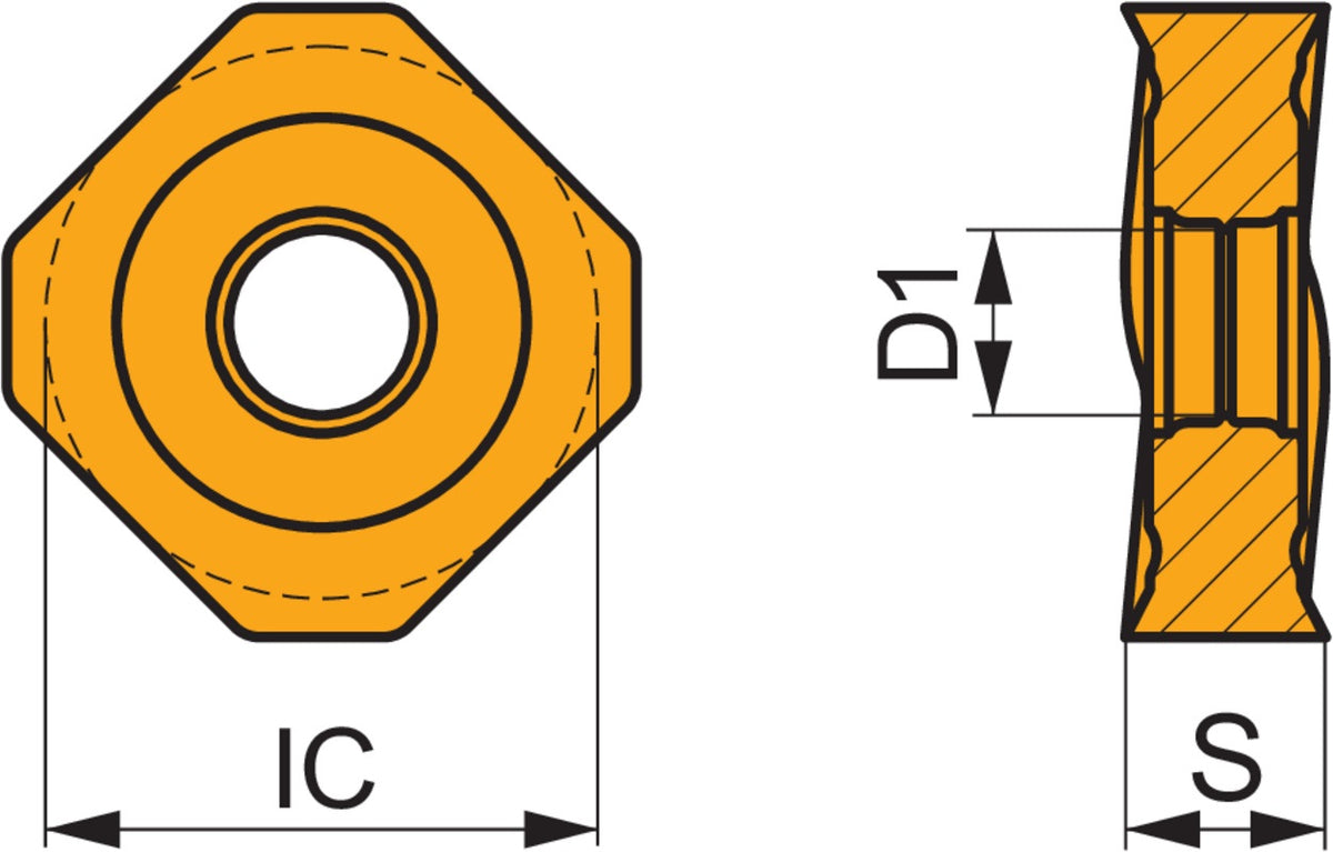 PRAMET Fräswendeschneidplatte SNMX 170508SR-M:8215 PVD-beschichtet
