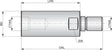 PRAMET Fräseraufnahme ISO AT.M10-IHA.M10.035 – Grundkörper 18 mm, Auskraglänge 35 mm