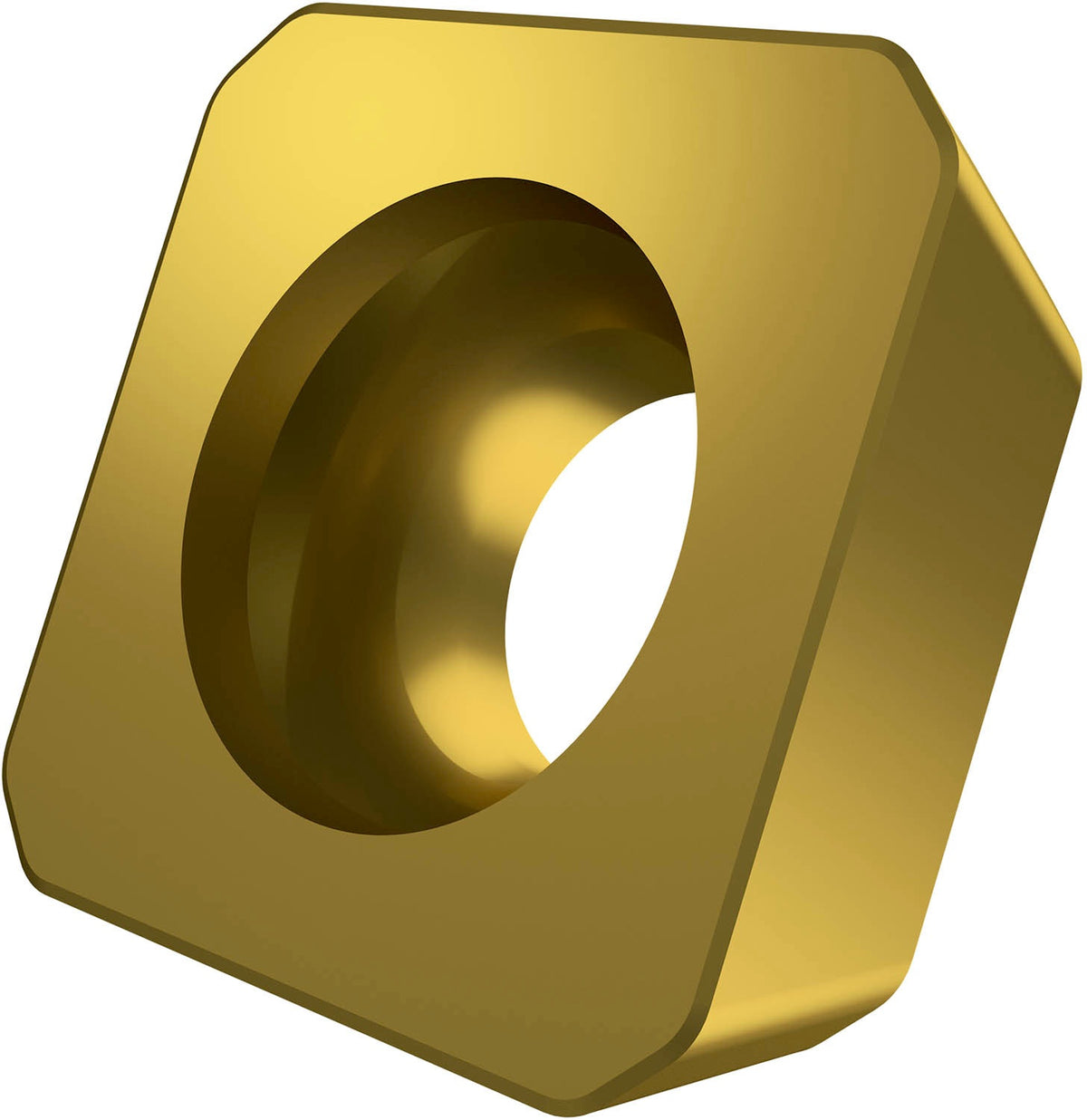 PRAMET Fräswendeschneidplatte SPEW 1204ADEN:M8330 PVD beschichtet Gold