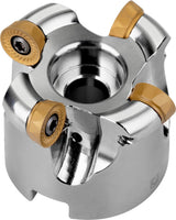 PRAMET Kopier-Planfräser ISO 100A06R-SMORC12-C D.32mm mit Wendeplatten, Schneid-D.100mm