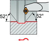 PRAMET Bohrstange ISO S0608H-SEXPL 05 D.8mm Linkslauf für Wendeschneidplatten