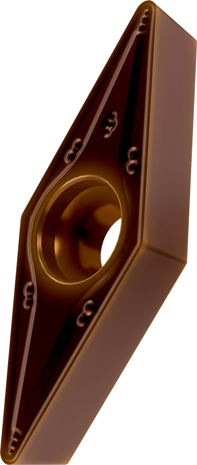 Dormer Pramet Drehwendeschneidplatte VBMT 110202E-UR TT310 PVD beschichtet Gold