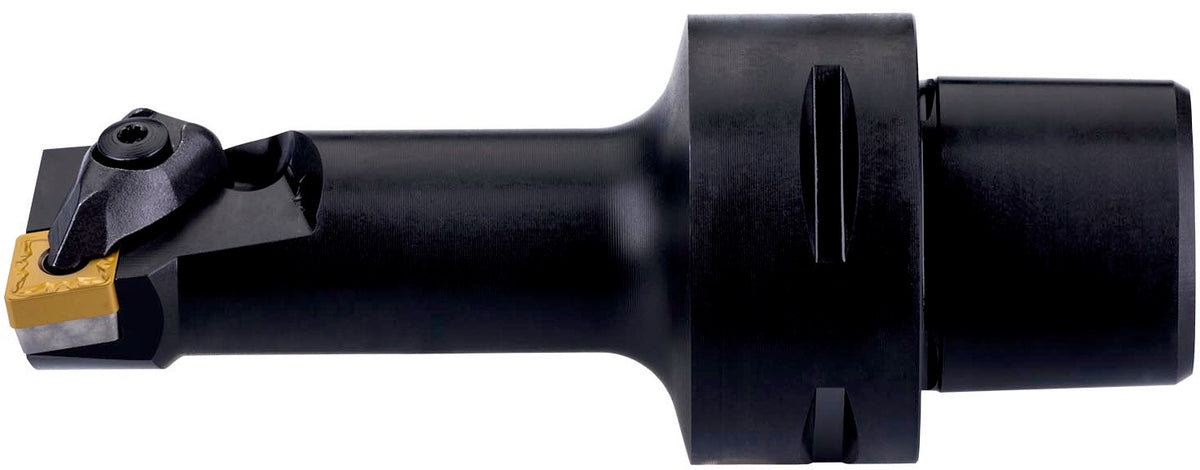 PRAMET Klemmhalter ISO C4-DCLNL-17090-12, 40 mm, mit Polygonkupplung, Linkslauf
