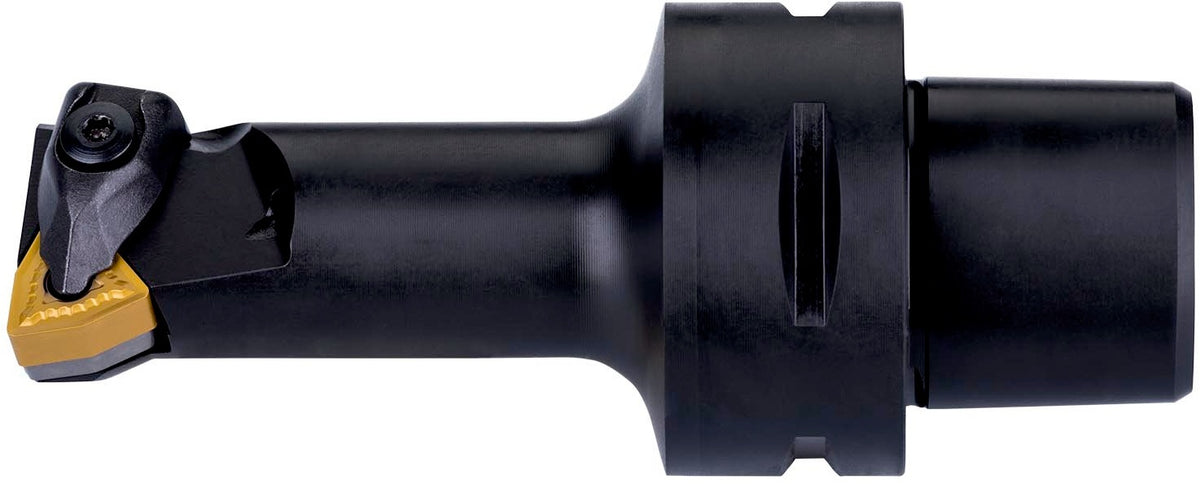 Klemmhalter ISO C4-DWLNL-13075-06 D.40mm mit Polygonkupplung Linkslauf von PRAMET