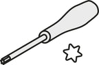 Torx-Schlüssel ISO DMN 3124 Bruttogewicht 20g