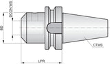 PRAMET Weldon-Schaftfräserhalter ISO BT.30AD-W.06.050 D.6mm – Präzision für Fräsarbeiten