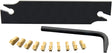 PRAMET Werkzeug- und Wendeplattensatz ISO KITXLCFN-26-3-T8330 – Ein- und Abstechen