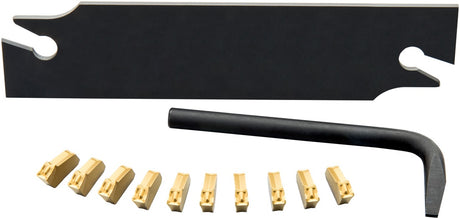 PRAMET Werkzeug- und Wendeplattensatz ISO KITXLCFN-26-3-T8330 – Ein- und Abstechen