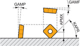 PRAMET Planfräser ISO 100A10R-S45SE09F-C D.32mm Rechtslauf Schneid-D.110mm