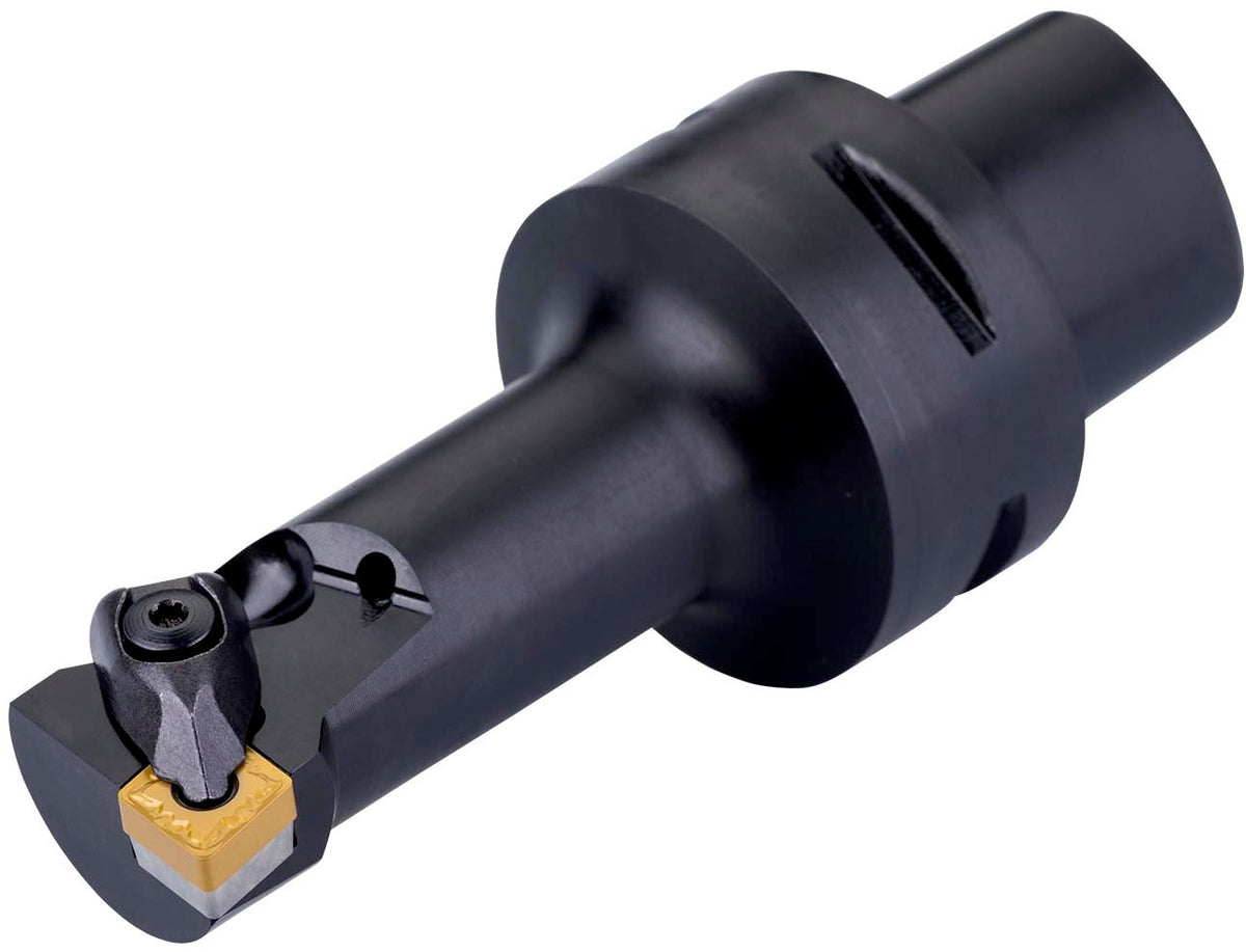 PRAMET Klemmhalter ISO C4-DCLNL-17090-12, 40 mm, mit Polygonkupplung, Linkslauf