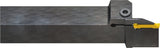 PRAMET Planeinstech-Werkzeug GL3-S2525MFL-12-R035027 für GL-Wendeschneidplatten, Linkslauf, 12 mm Einstechtiefe