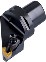 PRAMET Klemmhalter ISO C4-DWLNL-27050-08 mit Polygonkupplung, 40 mm, Linkslauf