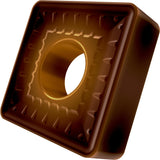 Dormer Pramet Drehwendeschneidplatte ISO SNMM 120408E-NR2:T8430, viereckig, PVD-beschichtet